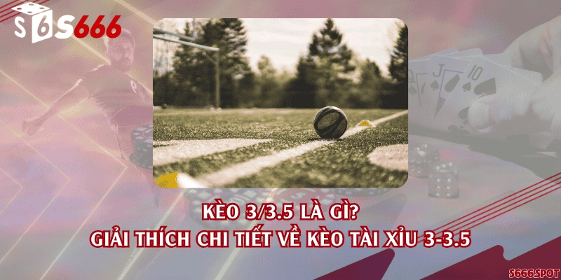 Kèo 3/3.5 là gì? Giải thích chi tiết về kèo tài xỉu 3-3.5