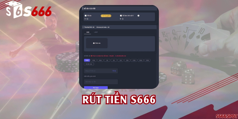 Rút tiền S666